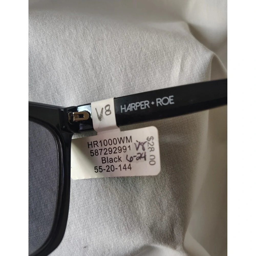 Harper Roe Womens Black Cat Eye Sunglasses Oversized Designer Style UV400 NEW